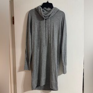 Women’s Express Gray Turtleneck Sweater Dress